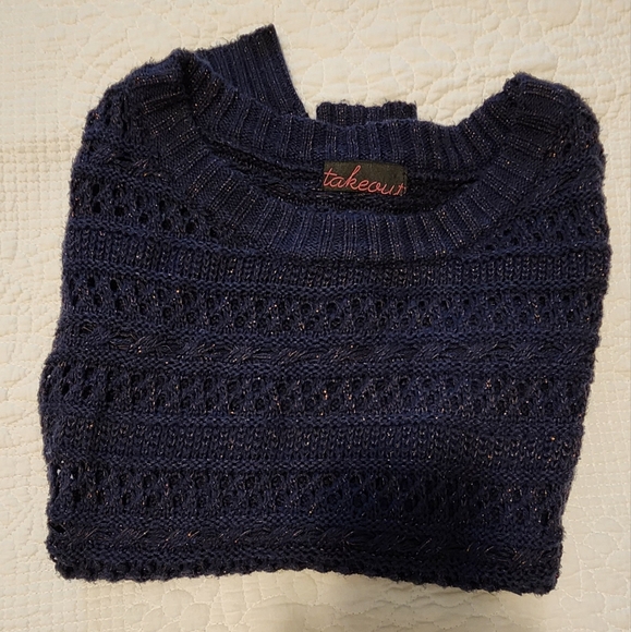 Sweater with metallic thread detail - Picture 2 of 2